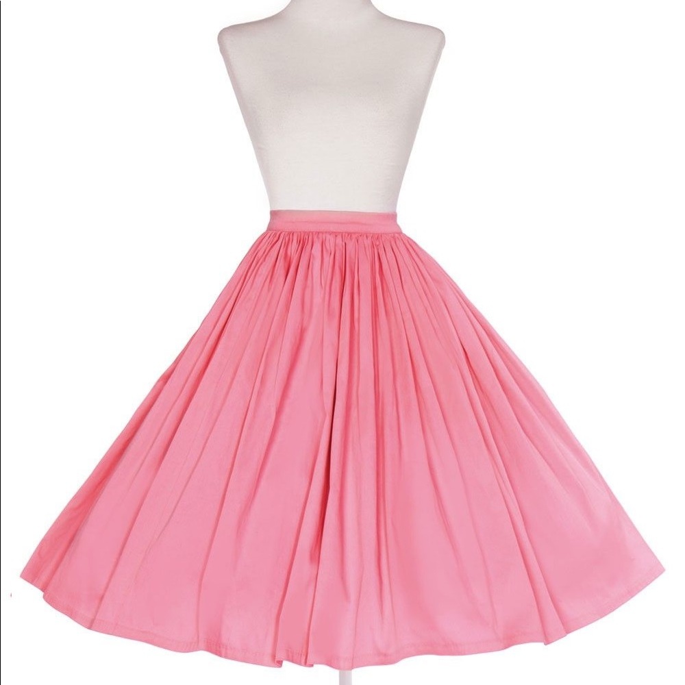 Pinup Couture Pink Jenny Skirt